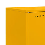 Sideboard Mustard Yellow 68.5x38.5x107 cm Steel 846485