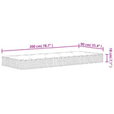 Bonnell Spring Mattress Medium 90x200 cm 372985