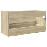 Sink Cabinet Sonoma Oak 90x38.5x45 cm Engineered Wood 849638
