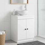 Bathroom Cabinet White 54 x 41 x 70 cm Engineered Wood 890122