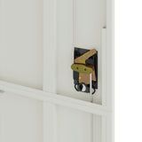 File Cabinet Light Grey 105x40x180 cm Steel 339769
