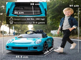 Kids Electric Car, 12V Licensed RUF GT Ride on Car with Suspension, Remote Control, Music, for 3-5 T3398P422385