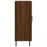 Sideboard Brown Oak 34.5x34x90 cm Engineered Wood 830459