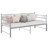 Sofa Bed Frame Grey Powder-coated metal Single and Double 324772