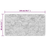 ZNTS Rug Washable Multicolour 80x150 cm Anti Slip 136585