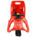 Sledge with Seat and Wheel Red 102.5x40x23 cm Polypropylene 93728