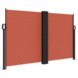 ZNTS Retractable Side Awning Terracotta 140x1000 cm 4004723