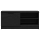 TV Cabinet Black Oak 80 x 35 x 36.5 cm Engineered Wood 862745