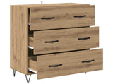 Sideboard with Drawer Artisan Oak 69.5 x 34 x 90 cm 881496
