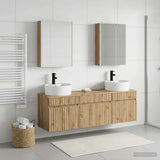 Bathroom Cabinet Set 5 pcs Artisan Oak Engineered Wood 3406614
