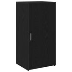 Reception Desk Black Oak 155x50x103.5 cm Engineered Wood 3324197
