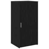 Reception Desk Black Oak 155x50x103.5 cm Engineered Wood 3324197
