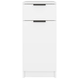 Desk Cabinet White 33.5x50x75 cm Engineered Wood 811502