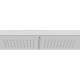Outdoor Shower with Tray WPC Stainless Steel 3051293