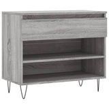 Shoe Cabinet Grey Sonoma 70x36x60 cm Engineered Wood 831442