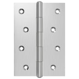 Hinge 48 pcs 100 x 70 x 8 mm Silver Steel 42041402