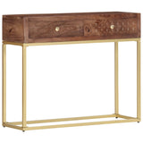 Console Table 90x30x75 cm Solid Mango Wood 286555