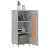 Sideboard Concrete Grey 34.5x34x90 cm Engineered Wood 830424