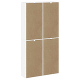 Side Cabinets 4 pcs "ODDA" White 40x24x79 cm Solid Wood Pine 3365351