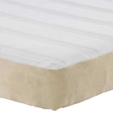 Bed Mattress with Mattress Sage 120 x 190 cm Fabric 42008280