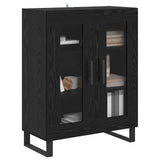 Sideboard Black Oak 69.5 x 34 x 90 cm Engineered Wood 887209
