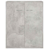 Sideboard Concrete grey Engineered wood 60 x 30 x 75 cm Sideboard 800733