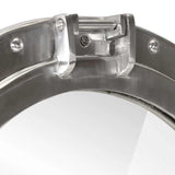 Porthole Mirror Wall Hanging 30 cm Aluminium and Glass 357848