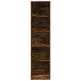 Wardrobe Smoked Oak 50x50x200 cm Engineered Wood 3307715