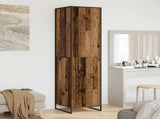 Warderobe with Door Old Wood 50 x 50 x 200 cm Engineered Wood 3403020