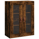 Wall Mounted Cabinets 2 pcs Smoked Oak Engineered Wood 3197918