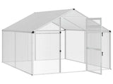 Bird Cage Silver 181.5 x 221 x 173.5 cm Welded Wire Mesh 42036855