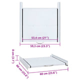 ZNTS Washing Machine Stacking Kit with Pull-Out Shelf 50450