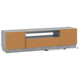 LED TV Cabinet Grey Sonoma Engineered Wood 897351