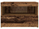Bedside Cabinet 2 pcs Old Wood 50 x 40 x 45 cm Engineered Wood 862181