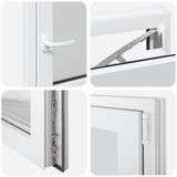 Basement Window "RISOR" 60x60 cm Tilt&Turn DIN Right White 4108343