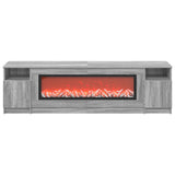Electric Fireplace Grey Sonoma 165 x 28.5 x 47 cm 8021188
