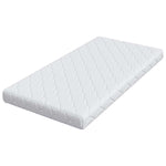 Mattress with Coconut Layer White 160 x 80 cm PU Foam 4106378