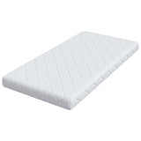 Mattress with Coconut Layer White 160 x 80 cm PU Foam 4106378