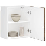Kitchen Wall Cabinet Porto Smoked Oak Engineered Wood 854047