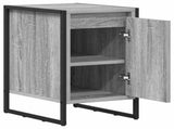 Bedside Table 2 pcs Grey Sonoma 39.5 x 30 x 50 cm 886649