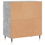 Sideboards 2 pcs Concrete Grey Engineered Wood 3190169