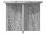 Plant Stand 2 pcs Grey Sonoma 40 x 40 x 40 cm Engineered Wood 899732