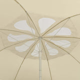 314715 Beach Parasol Sand Yellow 300 cm
