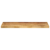 Table Top 90x40x3.8 cm Rectangular Solid Wood Rough Mango 371384