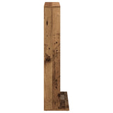 CD Cabinet 2 pcs Old Wood 33 x 23.5 x 97.5 cm Engineered Wood 8012703