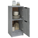 Sideboard Grey Sonoma 30x30x70 cm Engineered Wood 817020