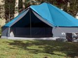Family Tent Tipi 8-Person Blue Waterproof 94589