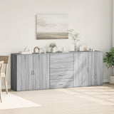 Sideboards 3 pcs Grey Sonoma Engineered Wood 3276614