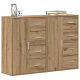 Sideboard 2 pcs Artisan Oak 60 x 31 x 84 cm Engineered Wood 3334312