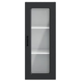 Dishwasher Panel Kalmar Black 40 x 31 x 100 cm Engineered Wood 884745